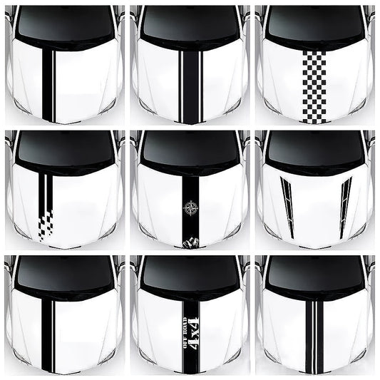 Hood Car Sticker Stripe Auto Modified Body Sticker