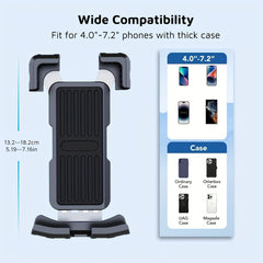 Secure Phone On Motorcycle Universal Mount Holder