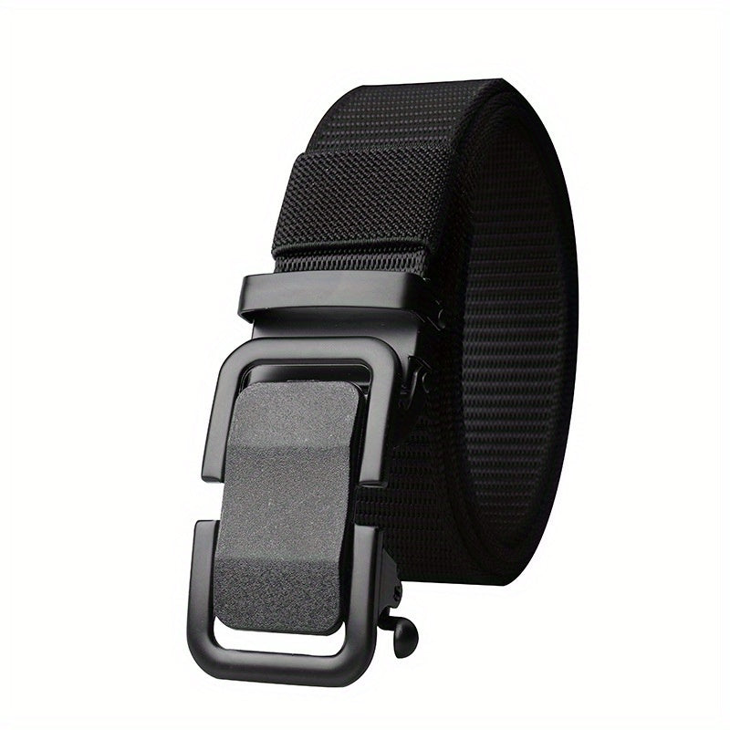 Men's Outdoor Training Belt Nylon Webbing Metal Buckle Work Belt