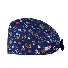 Cotton Nurse Cap with Sweatband - Adjustable Unisex Working Hat