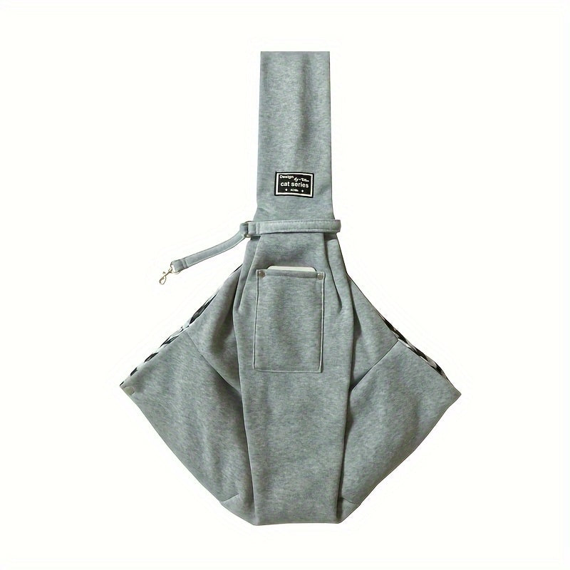 Portable Pet Sling Carrier Adjustable Strap Large Capacity Dog Bag