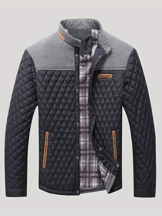 Men's Retro Thermal Jacket for Autumn Winter