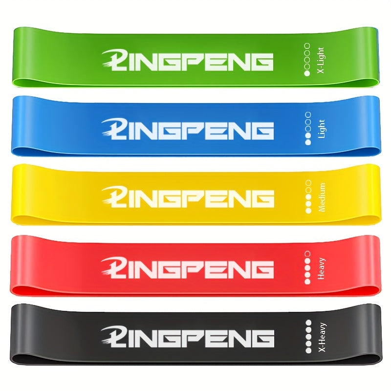 Yoga Resistance Bands Elastic Exercise Tension Bands Home Gym Outdoor