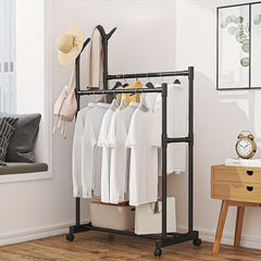 Standing Bedroom Mobile Clothes Rack Household Indoor Hat Rack