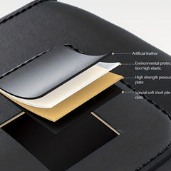 Car PU Leather Storage Box Front Seat Gap Padding