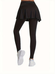 Women's Casual Skirt Leggings Tennis Active Skorts