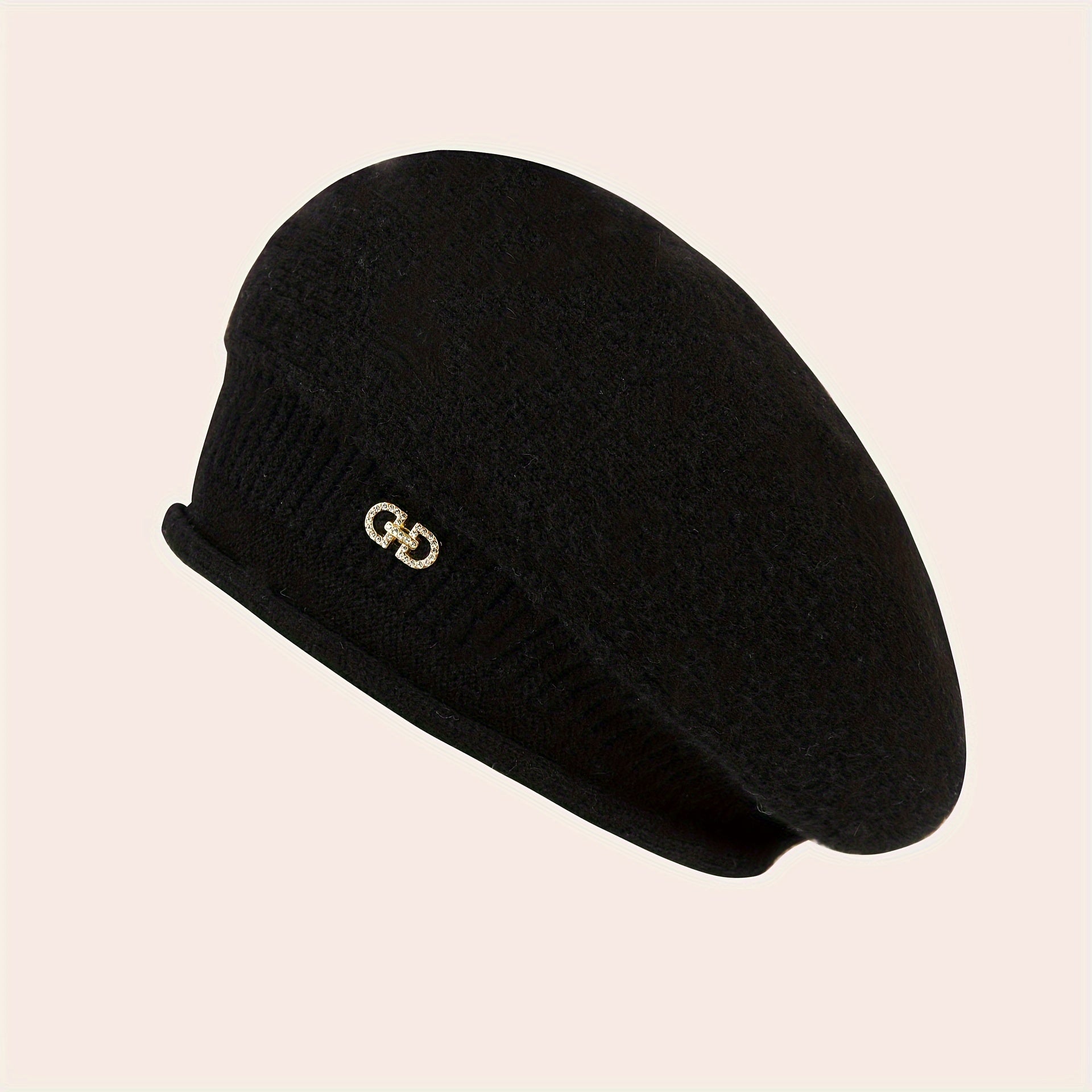 Women's Winter Knitted Beret Wool Hat