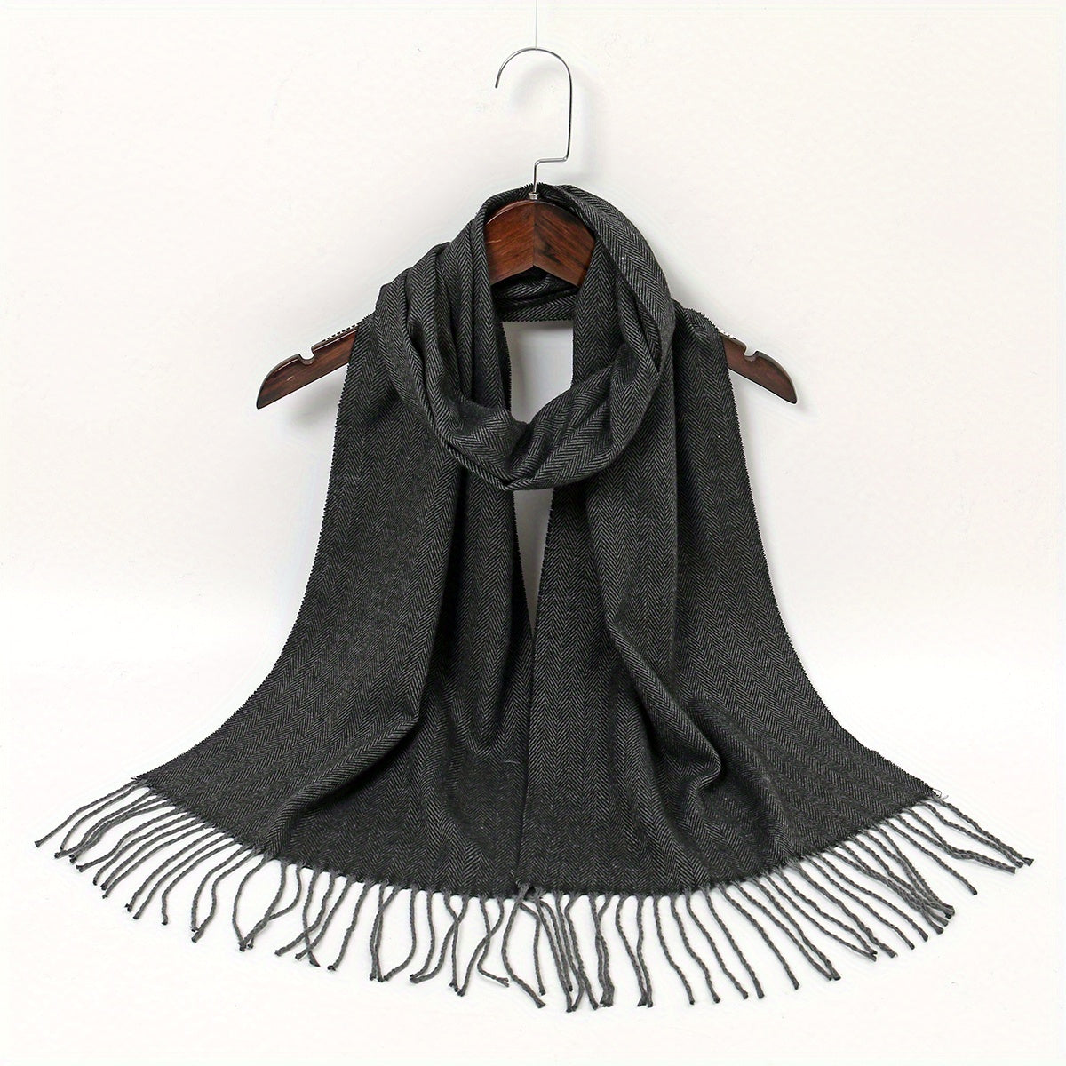 Geometric Plaid Scarf Windproof Headscarf Women