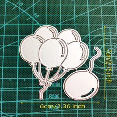 Balloon Metal Cutting Dies for Crafting Scrapbooking Supplies