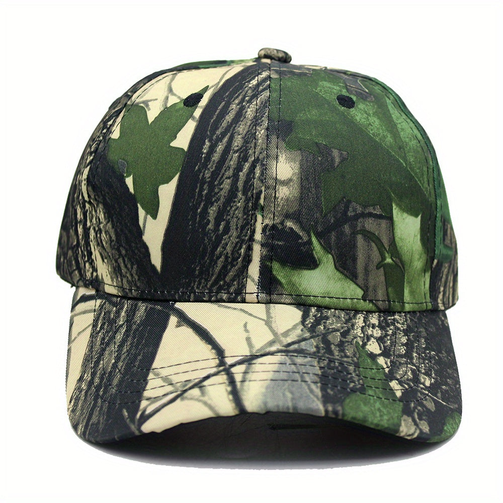1pc Camouflage Baseball Cap For Male Tactical Game Fishing Cap P