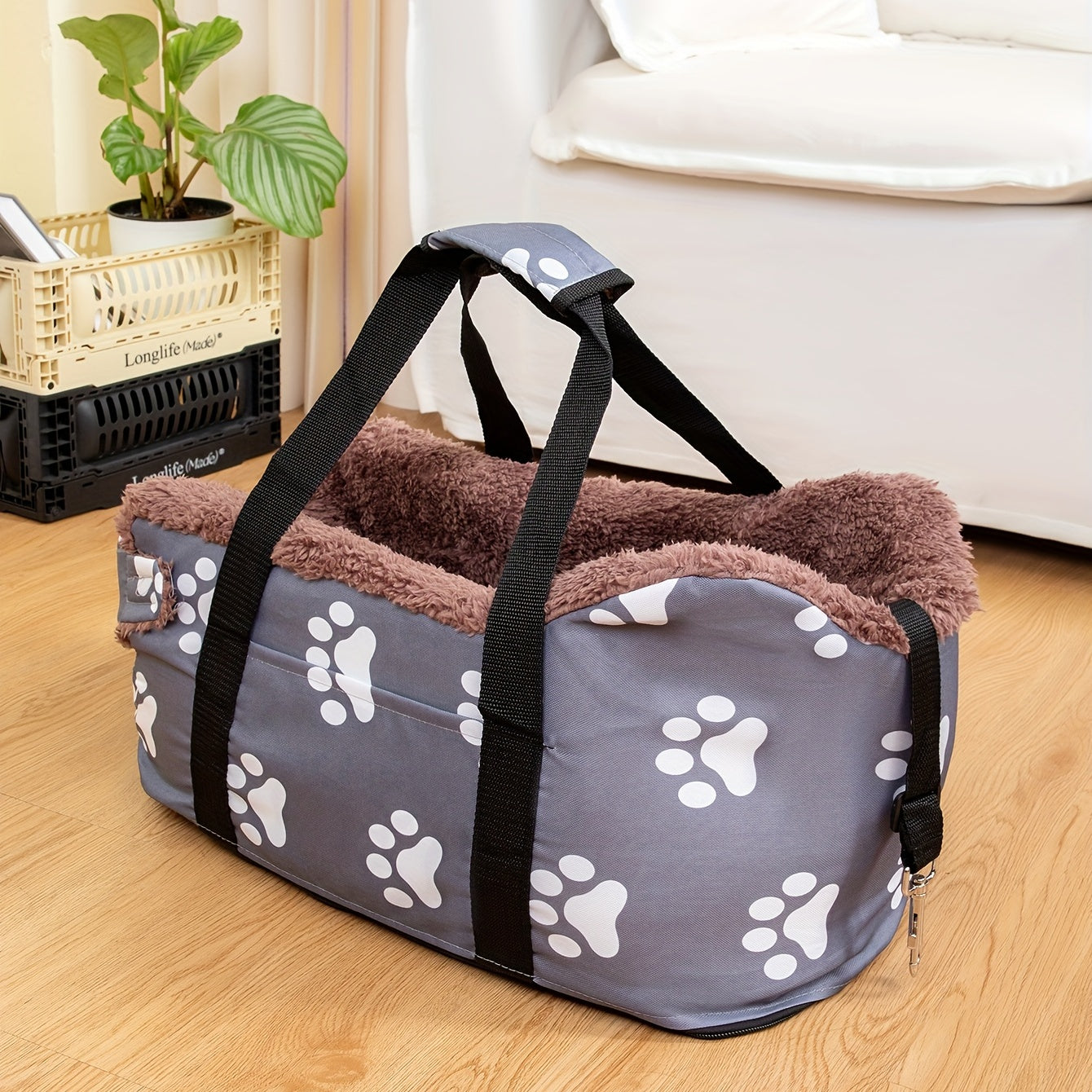 Cozy, Safe Dog Car Seat for Small and Medium Dogs
