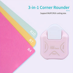 Corner Rounder Mini Trimmer Punch 3in1 R4 R7 R10mm