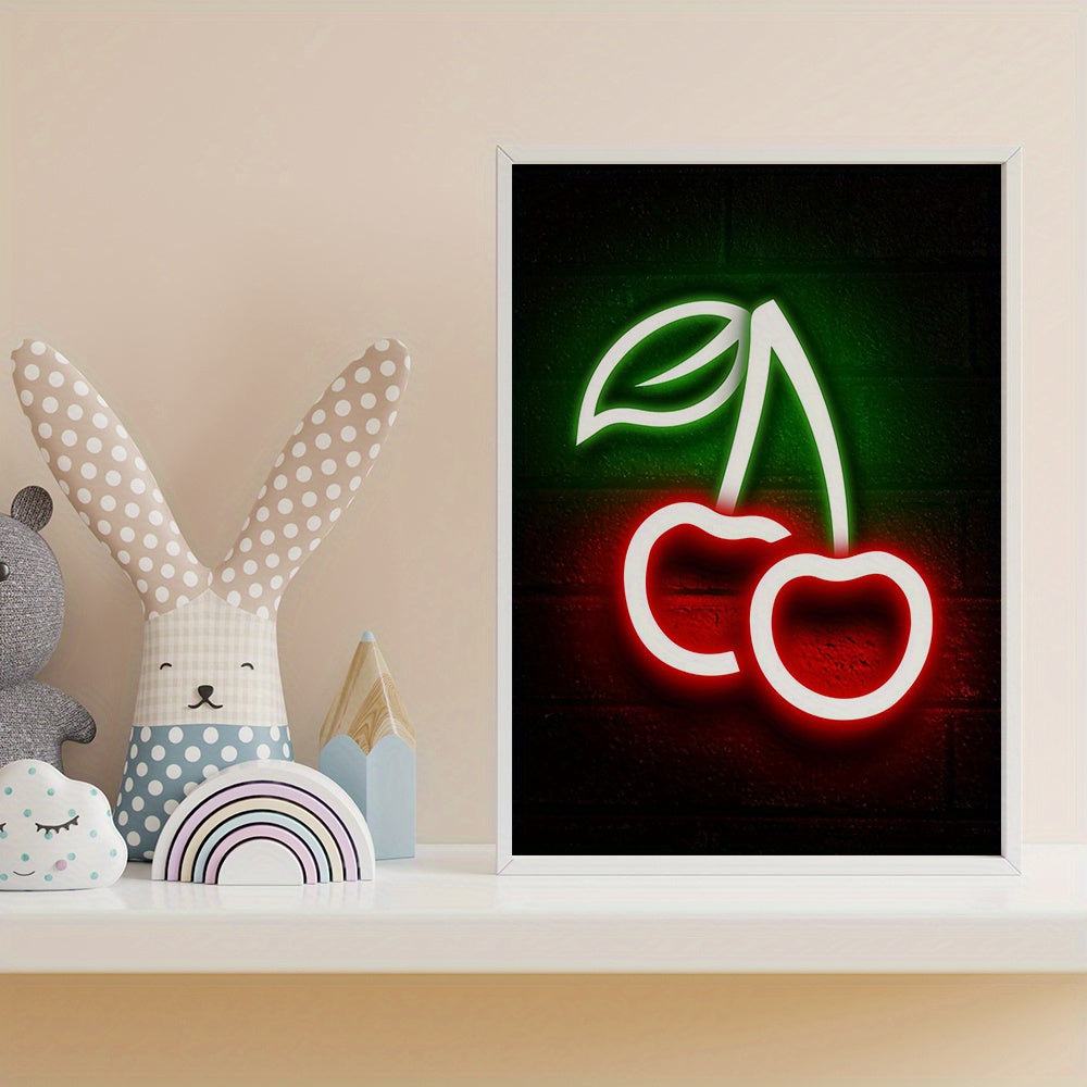 Minimalist Fruits Clover Basketball Flamingo Posters - Kids Room Decor