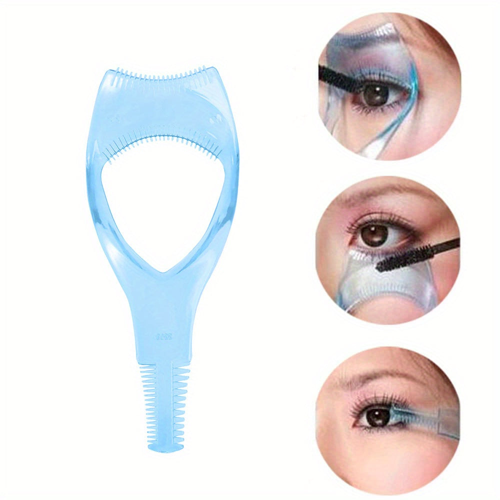 Eyelash Tool with Eyeliner Template Stencil and Comb