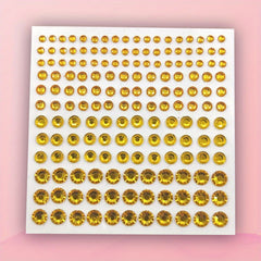 Self Adhesive Rhinestone Stickers DIY Gems Makeup Carnival