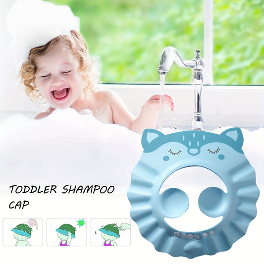 Adjustable Waterproof Shampoo Cap with Ear Protection