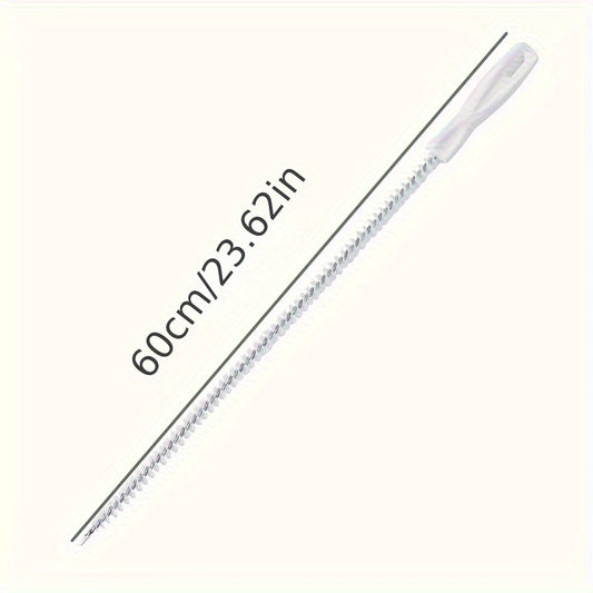 2pcs Pipe Dredging Brush Hair Sewer Sink Cleaning Drain Cleaner Tool