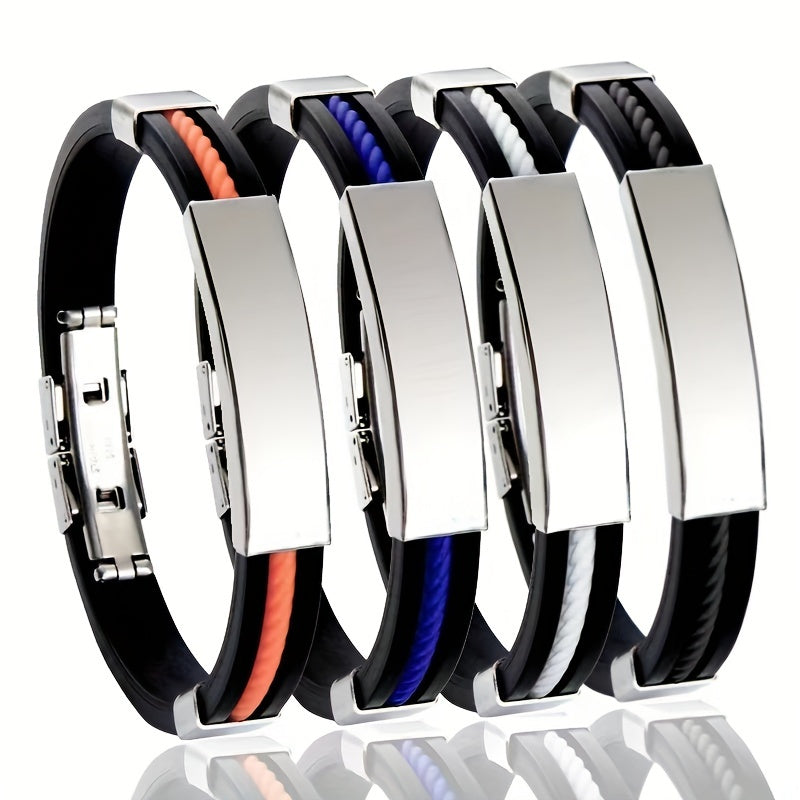 Boys Bangle Bracelet for Outdoor Traveling Holiday Gift