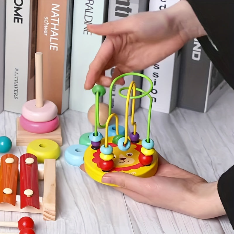 Baby Winding Beads Building Blocks