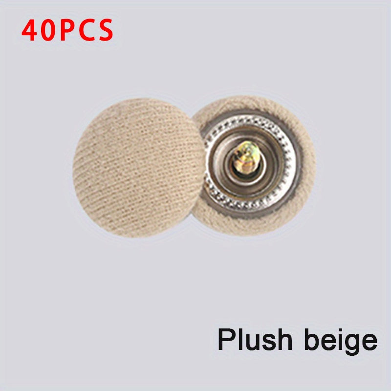 40pcs Car Interior Roof Buckles Headliner Ceiling Cloth Fixing Screw
