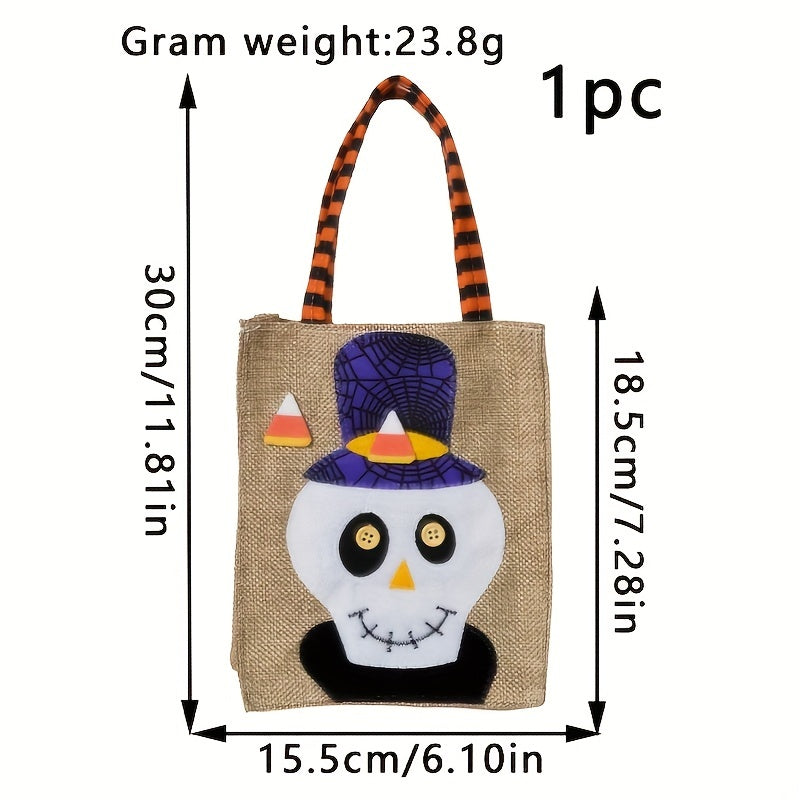 Halloween Candy Bag 30cm for Decoration - Cat Witch Skeleton