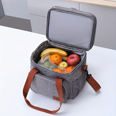 Insulated Oxford Cooler Bag Leakproof Beach Picnic School Office Travel