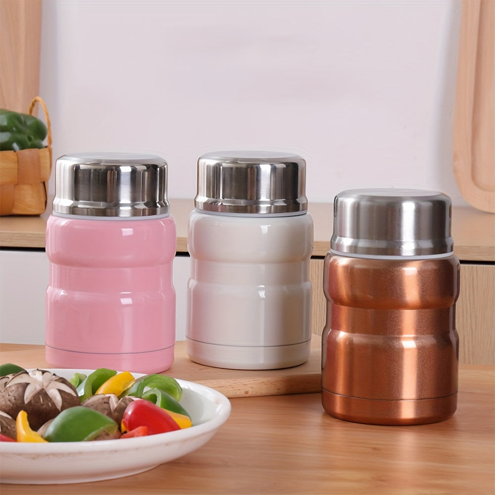 500ml Insulated Food Jar Thermal Lunch Box for School and Office
