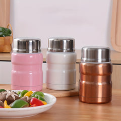 500ml Insulated Food Jar Thermal Lunch Box for School and Office