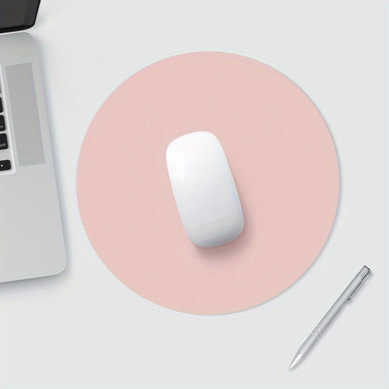 Leather Gaming Mouse Pad Non slip Office Universal Laptop
