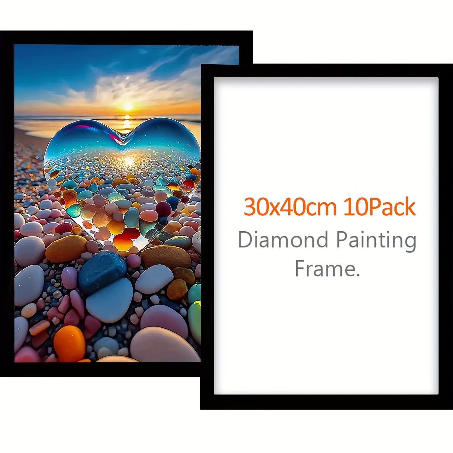 Soft Diamond Painting Frames 30x48/40x64 - Self Adhesive Diamond Art Frames
