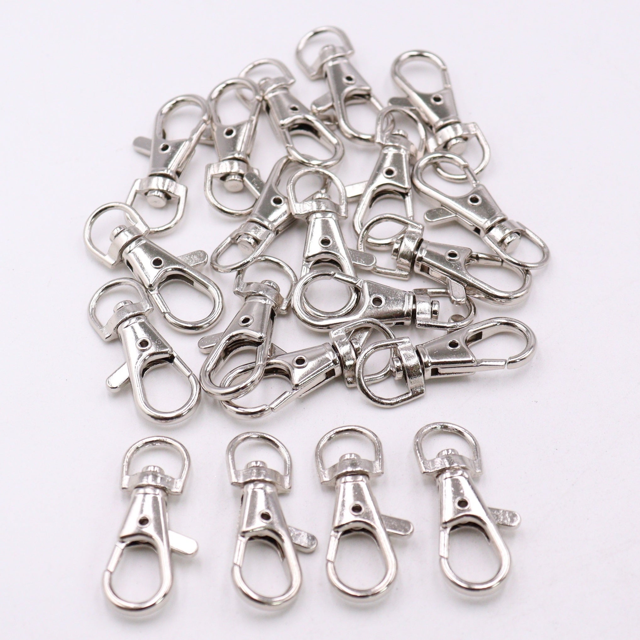 50pcs Vintage Lobster Clasp Pendants DIY Jewelry Accessory