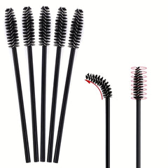 50Pcs Eyelash & Eyebrow Extension Wands Makeup Applicator Lash Brush