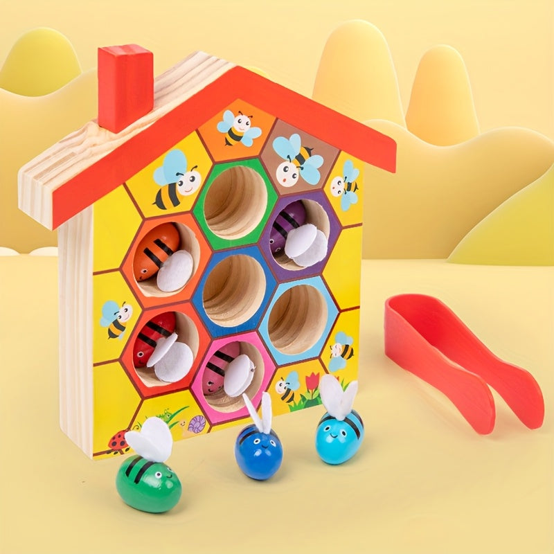 Bee House Color and Shape Game