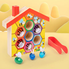 Bee House Color and Shape Game