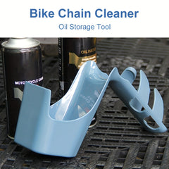Motorcycle & Bicycle Chain Cleaning Agent Tool Set