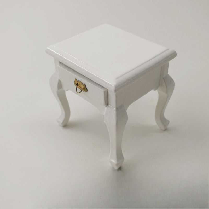 1:12 Scale Dollhouse Furniture Benches & Drawers Coffee Table Vintage Style