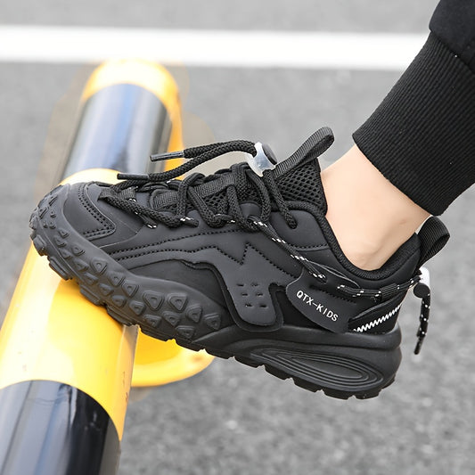Boy's Chunky Shoes Soft Sole Sneakers For Kids Outdoor Activities