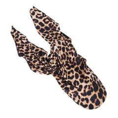 Leopard Paisley Print Baseball Cap Boho Turban Hats For Women