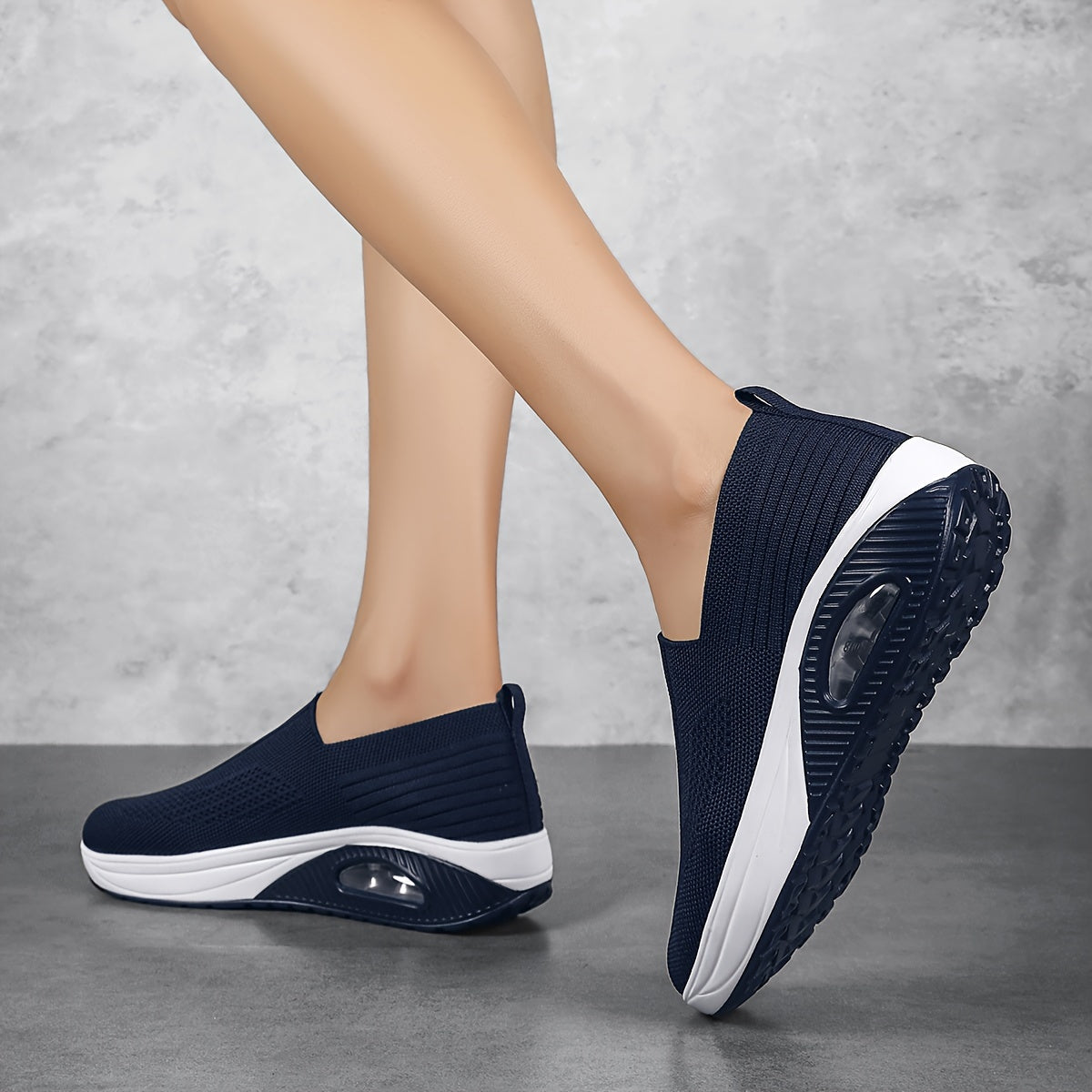 Women's Cushioned Chunky Sneakers Breathable Anti-slip Walking Shoes