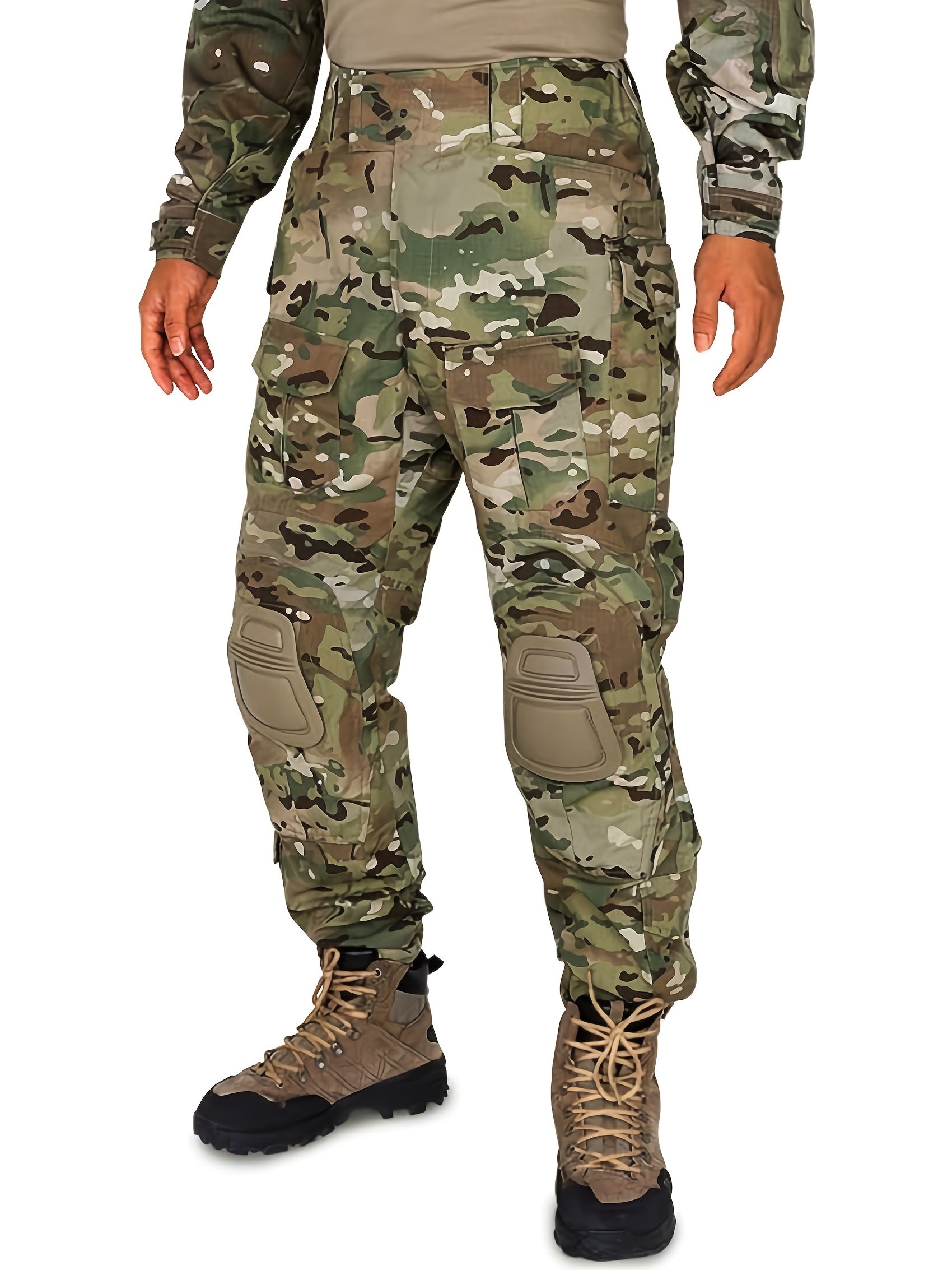 Men's Camo Pattern Tactical Outdoor Pants