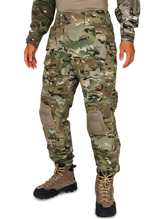 Men's Camo Pattern Tactical Outdoor Pants