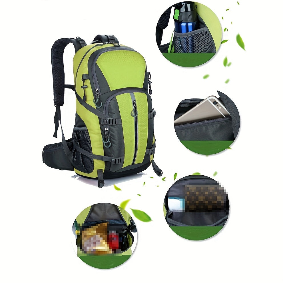 Outdoor Mountaineering Bag Backpack for Hiking - Anti-Splash