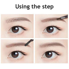 Double Headed Eyebrow Pencil Soft Textured Waterproof Eyebrow Pen
