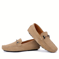 Men's Stitch Bit Loafer Shoes Non Slip Casual Shoes