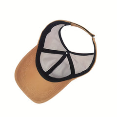 Backless Ponytail Baseball Cap Casual Dad Hats