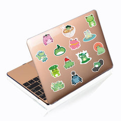 Adorable Frog Stickers for Laptop Motorcycle Decor (50-100pcs)