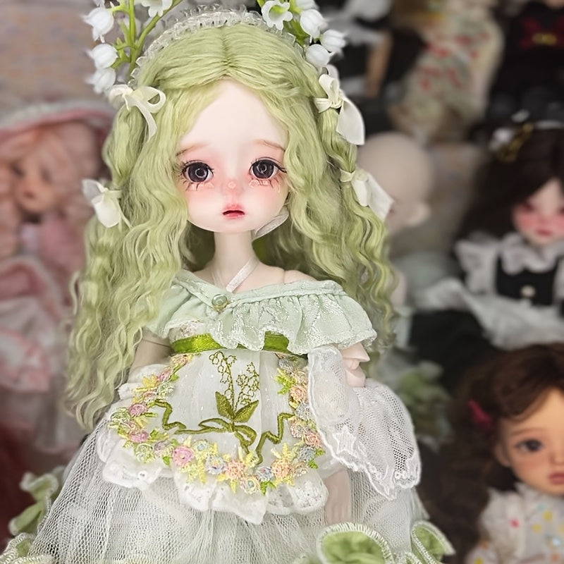Handcrafted BJD Doll Outfit Set with Delicate Details and Accessories