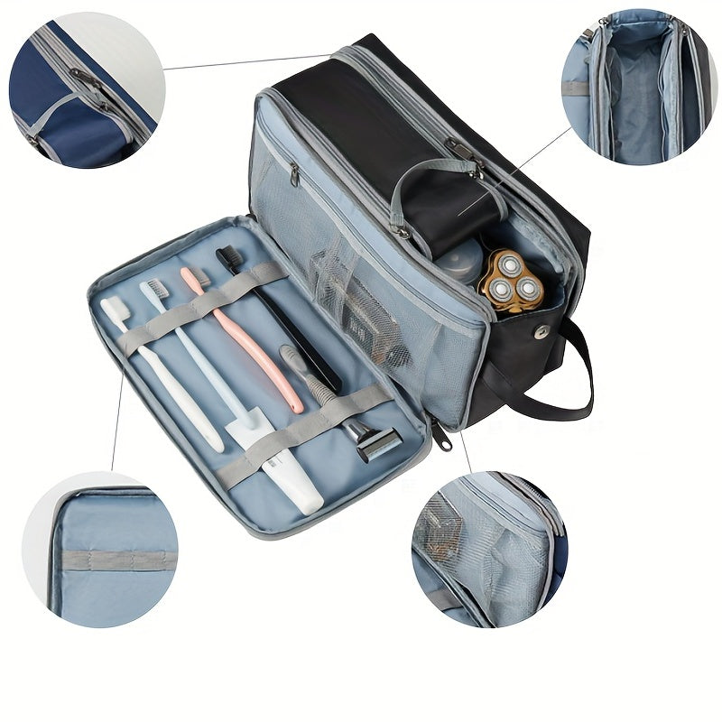 Men's Waterproof Toiletry Travel Bag Organizer