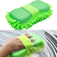 2pcs Large Honeycomb Coral Wipe Car Sponge