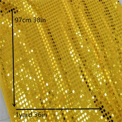 3yards Wedding Background Mesh Gauze Curtain with Sparkling Bead Fabric